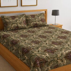 ROYAL PAISLEY FLORAL GLACE COTTON BEDSHEET