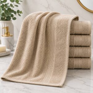 PREMIUM PURE COTTON LUXERY BATH TOWEL – ULTRA ABSORBENT | SOFT & PLUSH